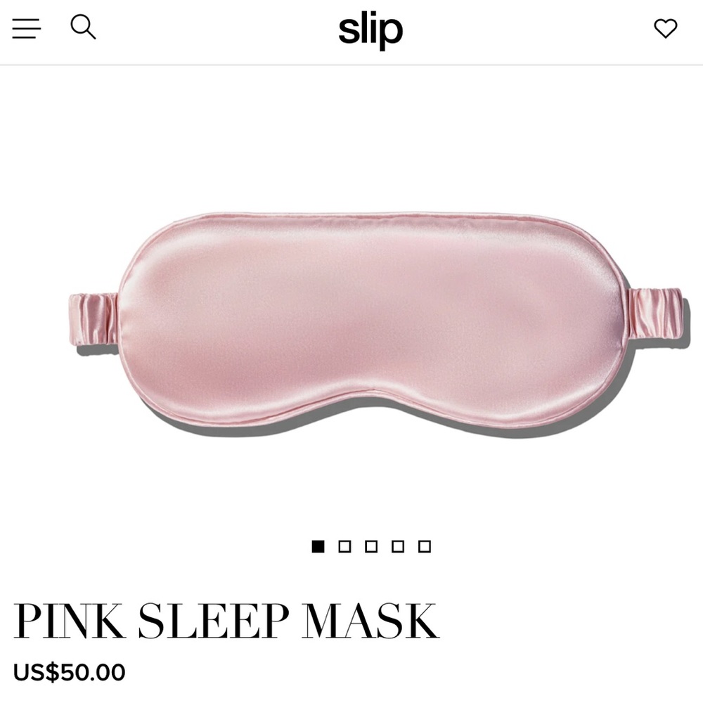 🆕 Slip Sleep Mask in Pink